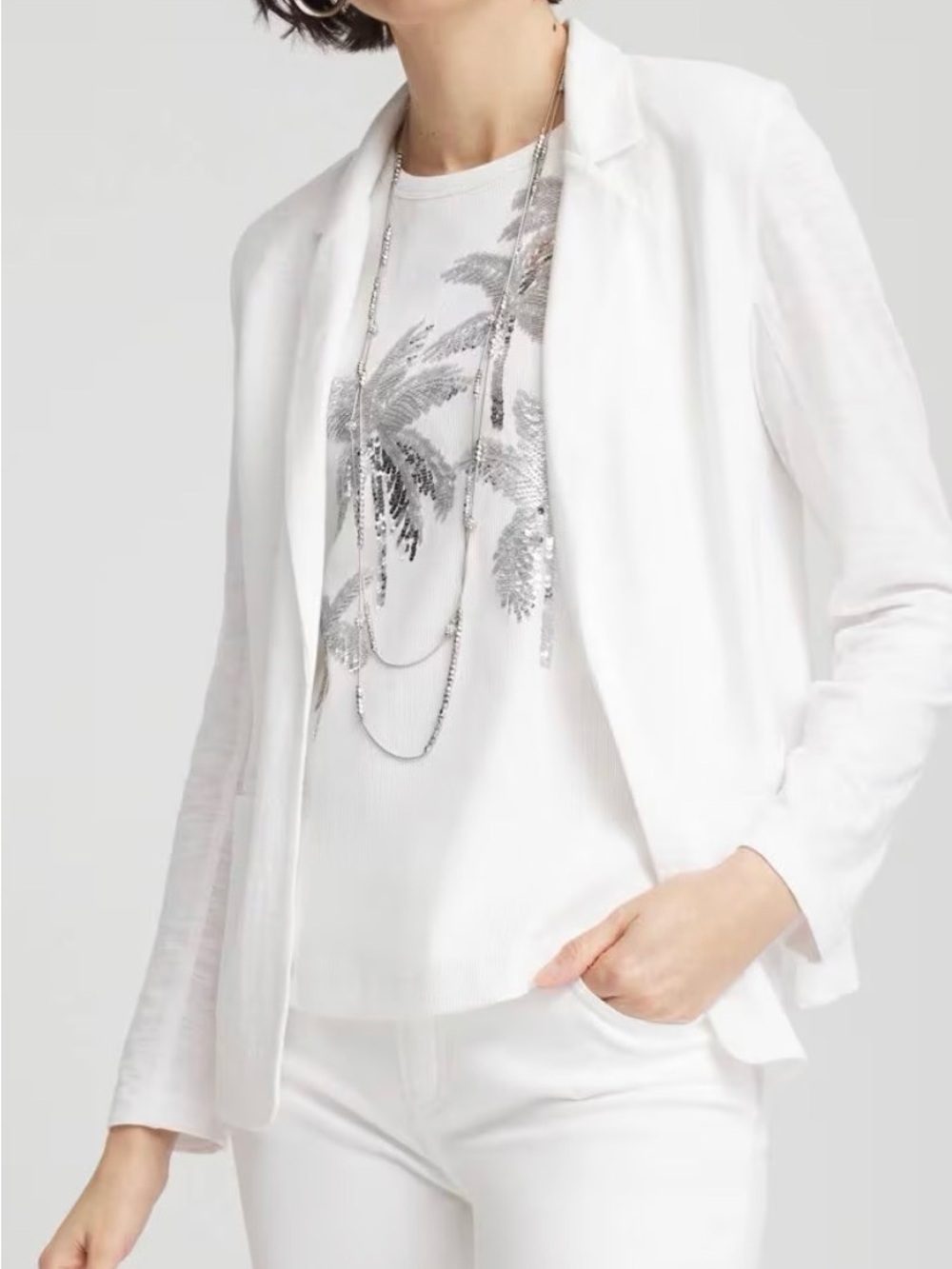 White Blazer Size XS
